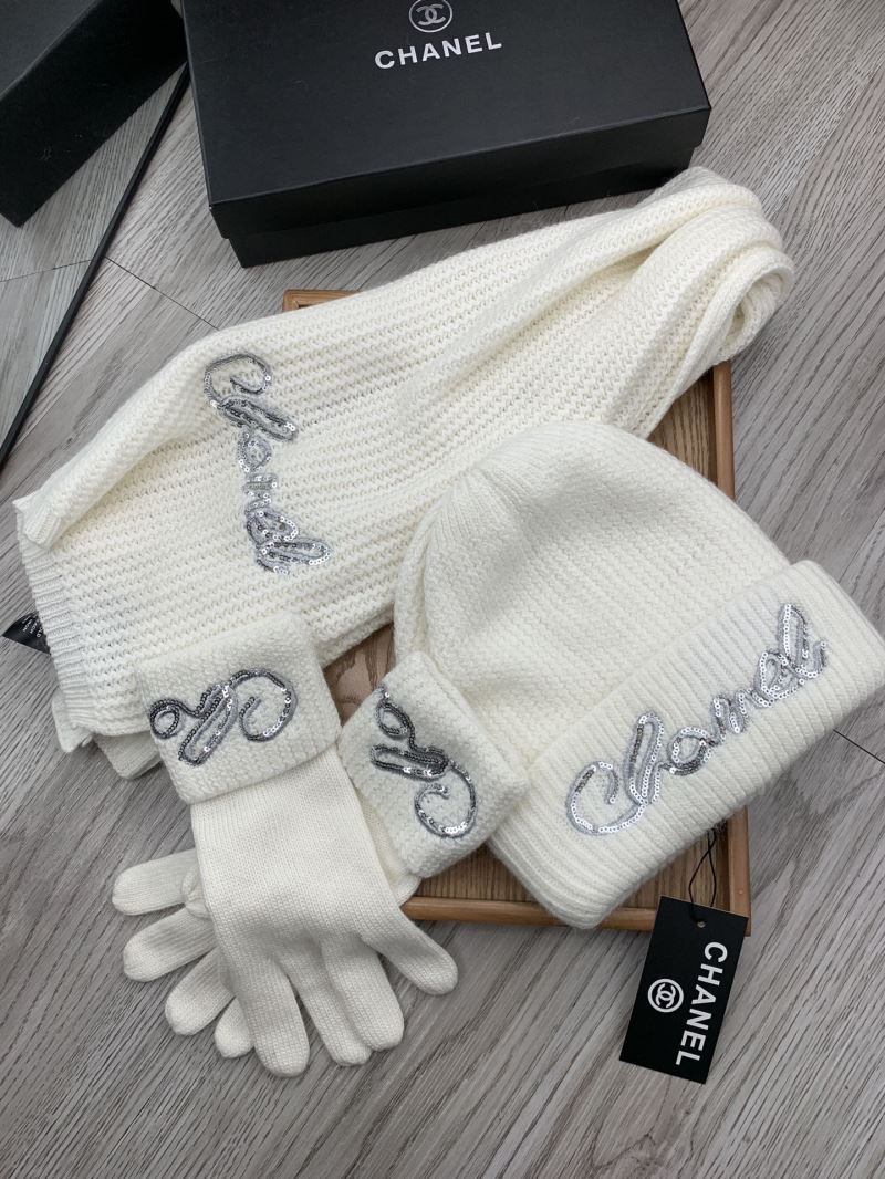 Chanel Caps Scarfs